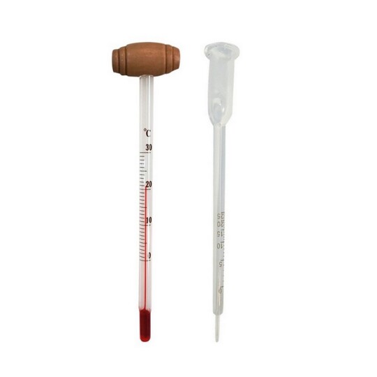 Image of Vinometer & thermometer - сет за вино