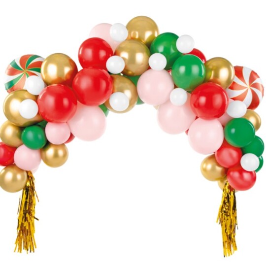 Image of Balloon garland - балони Candies, mix, 170x155 cm