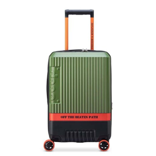 Image of JH001A Cabin Suitcase S Expandable 55 cm 4 wheels - куфер, Green