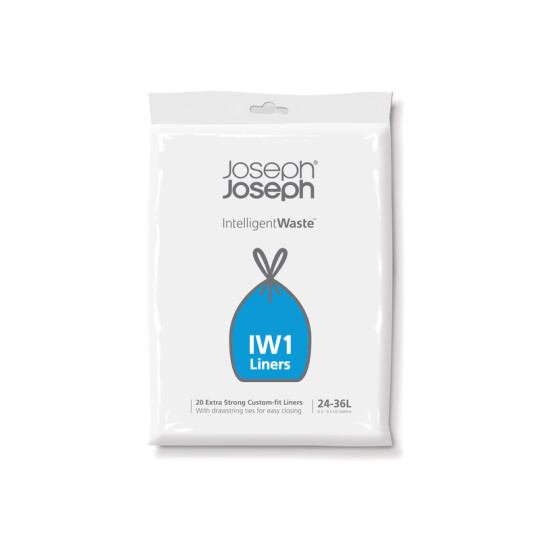 Image of IW1 24-36L Grey Bin Liners - сет од 20 кеси