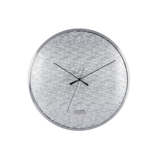 Image of Karlsson Wall clock Disco – часовник silver