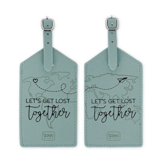 Image of Let's Get Lost Together – сет од 2 бележници за багаж