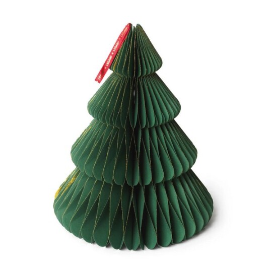 Image of Foldable Paper Christmas Tree - украс