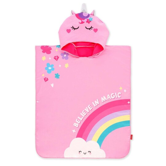 Image of Kids Poncho - пешкир за деца, Unicorn