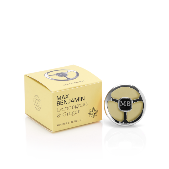 Image of Max Benjamin - освежувач за автомобил, Lemongrass and Ginger