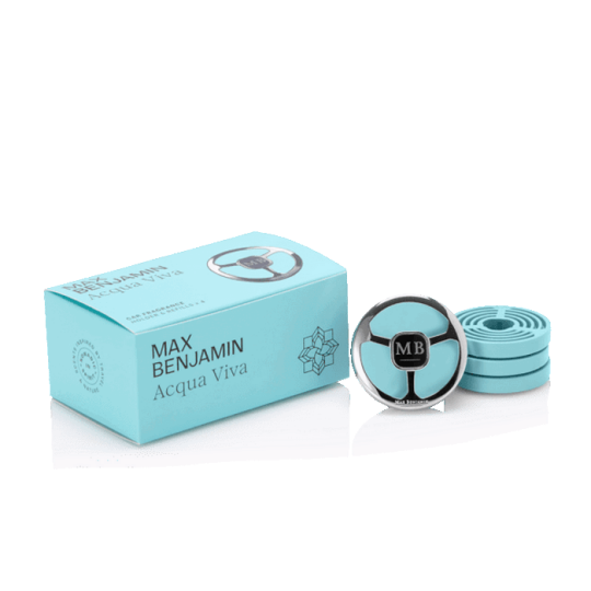 Image of Max Benjamin Gift Set - освежувач со 3 рефили, Acqua Viva