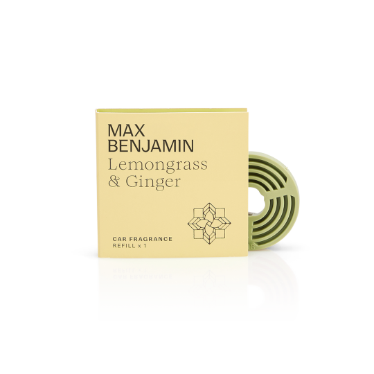Image of Max Benjamin - рефил за освежувач за автомобил, Lemongrass and Ginger