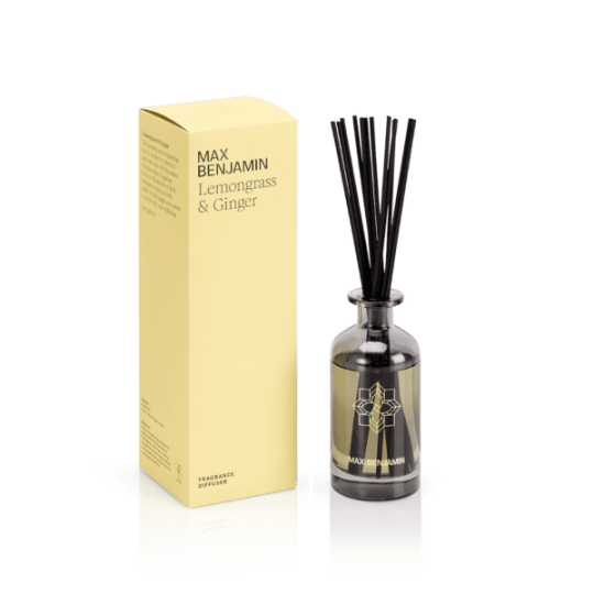 Image of Max Benjamin Reed Diffuser - дифузер за простории, Lemongrass and Ginger 150ml