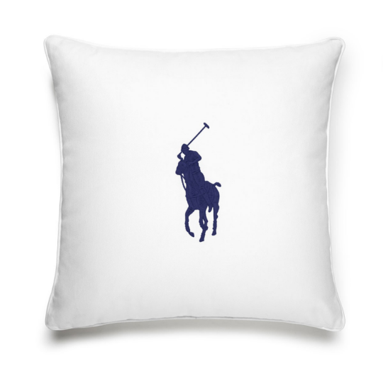 Image of RALPH LAUREN PONY Navy - декоративна перница 050х050