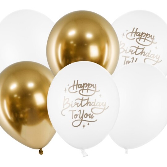 Image of Balloons 30cm,  - балон Happy Birthday To You, mix