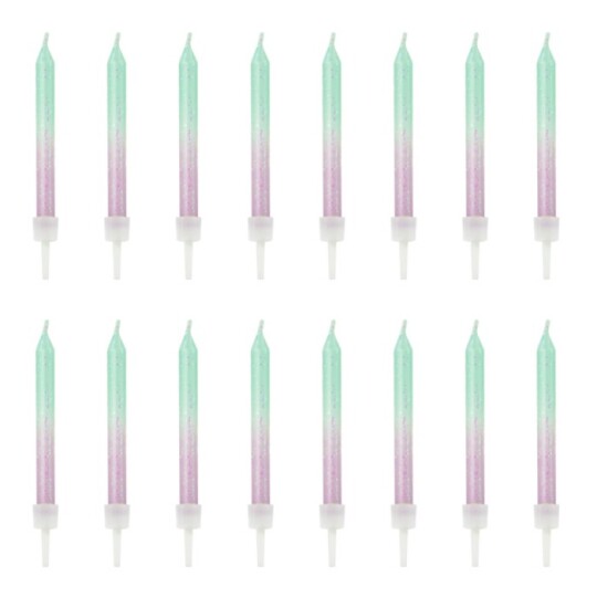 Image of Birthday candles - свеќи ombre - 1 пакување / 20 парчиња