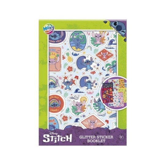 Image of DISNEY STITCH glitter - стикер книга, A5 8 sheets