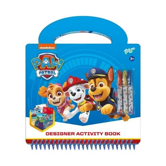 Image of PAW PATROL Designer Activity Book - книга за активности