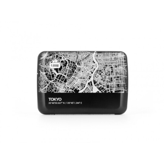 Image of Card case STOCKHOLM V2 - паричник (Maps)