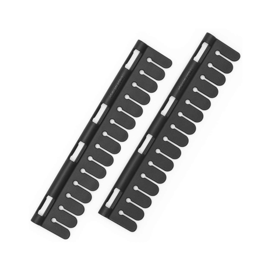 Image of Sock holder - сет од 2 држачи за чорапи, црна