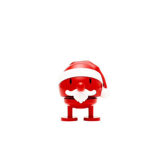 Image of Hoptimist - украс, Santa Claus Bumble Red