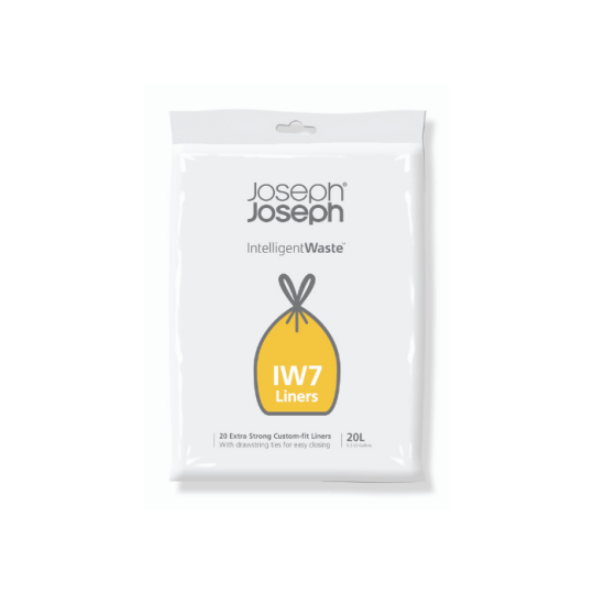 Image of IW7 20L Grey Bin Liners - сет од 20 кеси