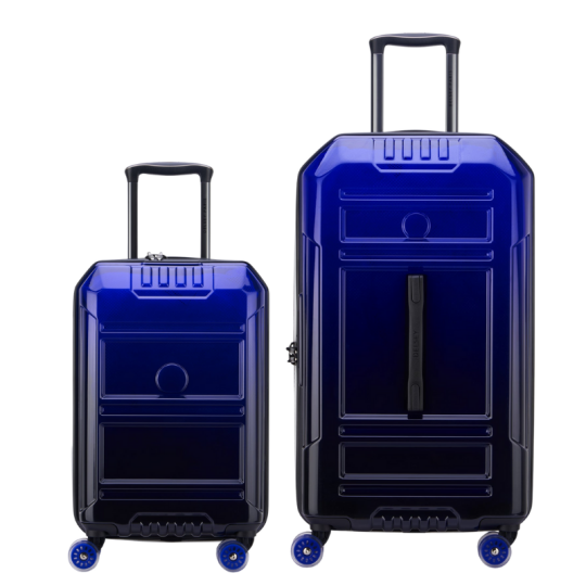 Image of Rempart Nest 801/818 - сет од 2 куфери,  Translucent blue