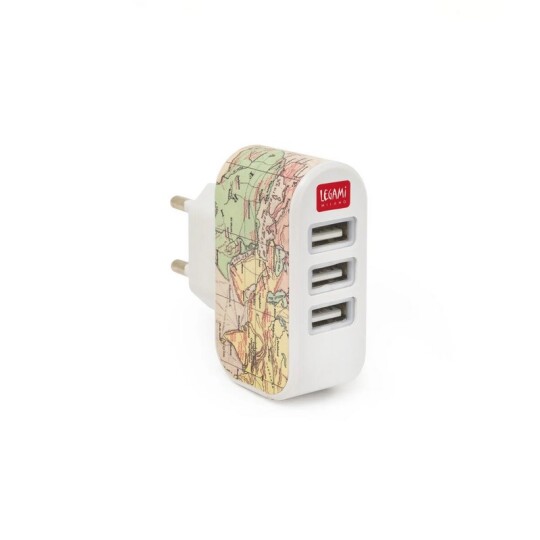 Image of Plug &Charge - адаптер со 3 УСБ