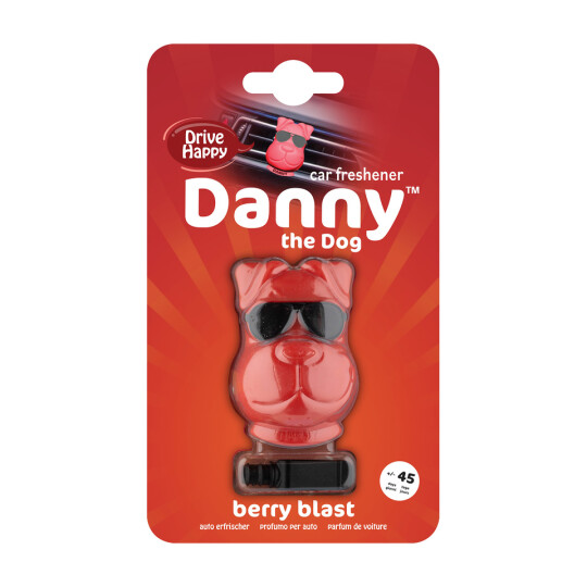Image of Danny The Dog Berry Blast - освежувач за автомобили