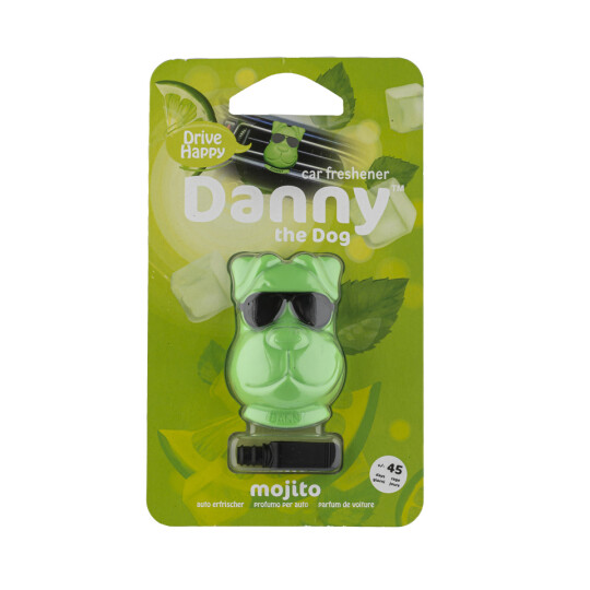 Image of Danny The Dog Green Mint - Освежувач за автомобил