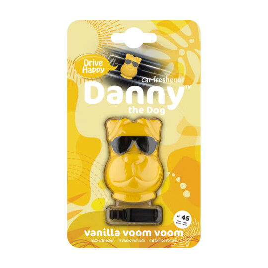 Image of Danny The Dog Vanilla Voom Voom - освежувач за автомобили