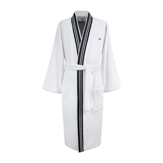 Image of LACOSTE L CLUB Blanc - бањарка/пењоар