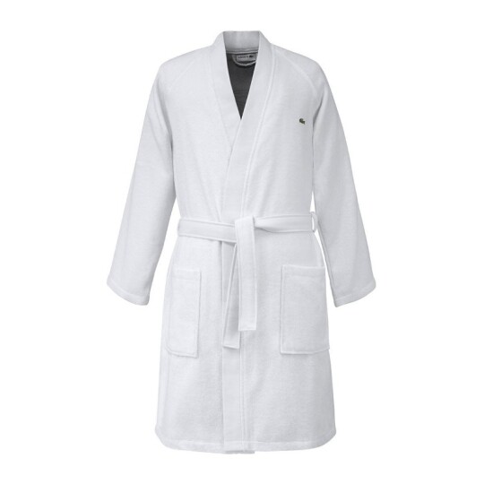 Image of LACOSTE L DEFILE  Blanc - бањарка/пењоар L