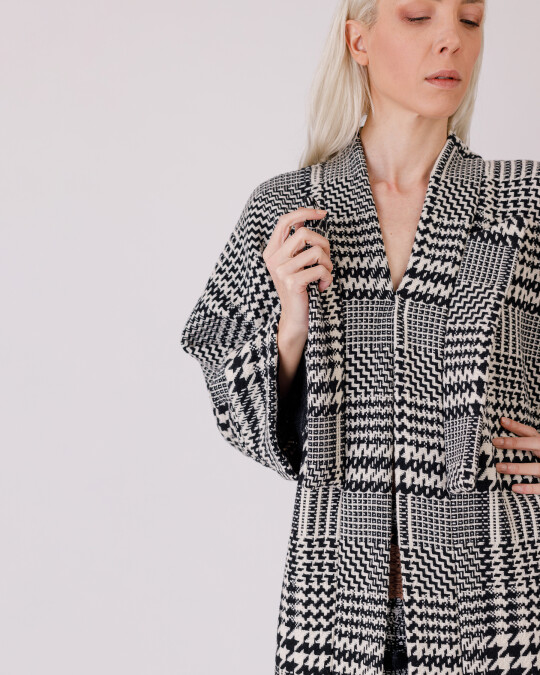 Image of Coat in Pepito Pattern