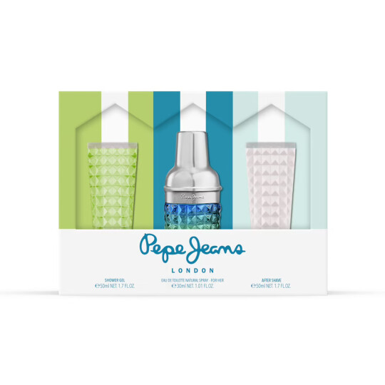 Image of PEPE JEANS COCKTAIL for HIM Gift Set EDT 3pcs