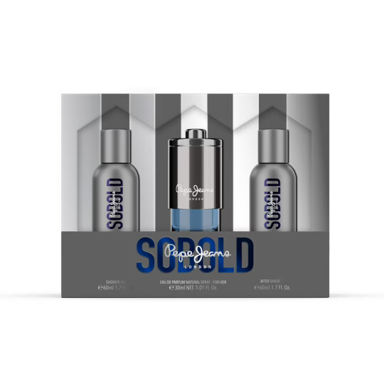 Image of PEPE JEANS SoBold for HIM Gift Set EDT 3pcs