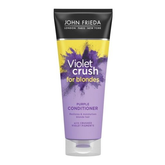 Image of John Frieda Violet Crush Purple Conditioner for Blondes250ML