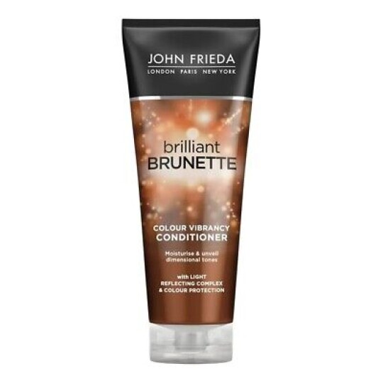 Image of John Frieda Brilliant Brunette Colour Vibrancy Conditioner 250ML