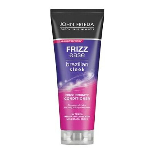 Image of John Frieda Frizz Ease Brazilian Sleek Conditioner 250ML
