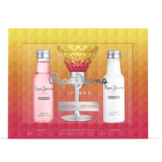 Image of PEPE JEANS COCKTAIL for HER Gift Set EDT 3pcs