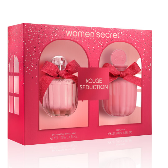 Image of WOMAN'SECRET Rouge Seduction Gift set EDP 100ml + Body Lotion 200ml
