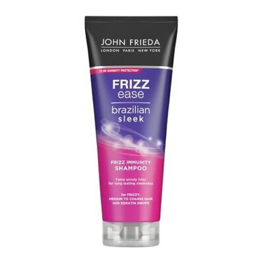 Image of John Frieda Frizz Ease Brazilian Sleek Shampoo 250ML