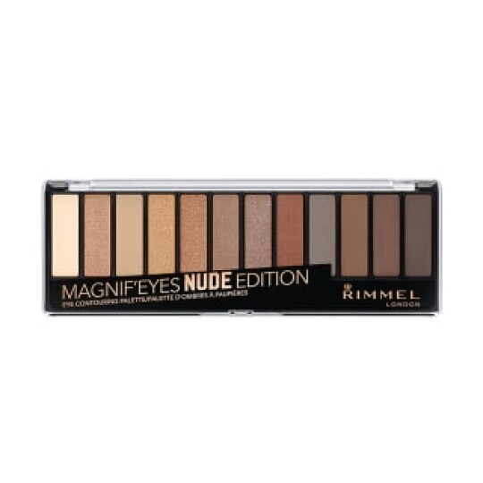 Image of RIMMEL Eyeshadow Palette Nude 12 shade palette 126g