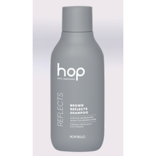 Image of HOP brown reflects shampoo