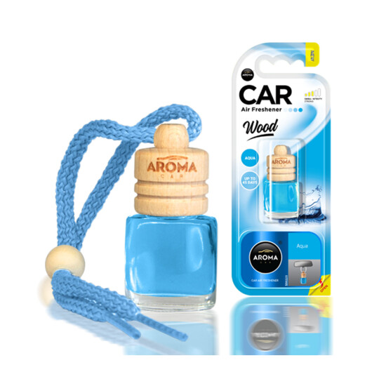 Image of Освежувач Aroma Car Wood Aqua