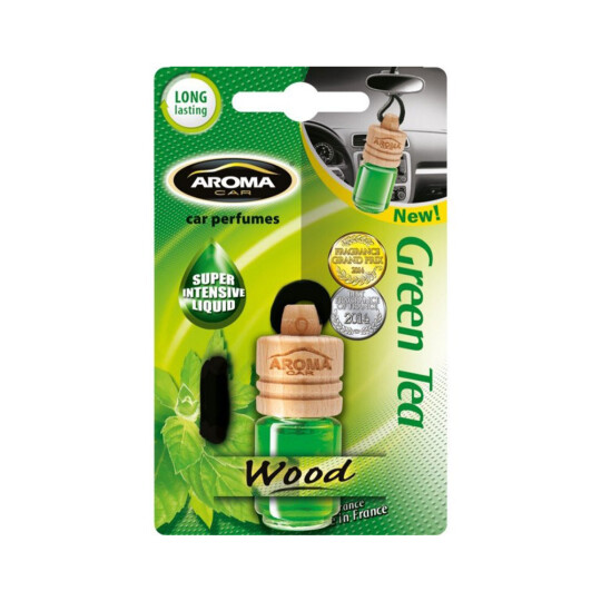 Image of Освежувач Aroma Car Wood Green Tea
