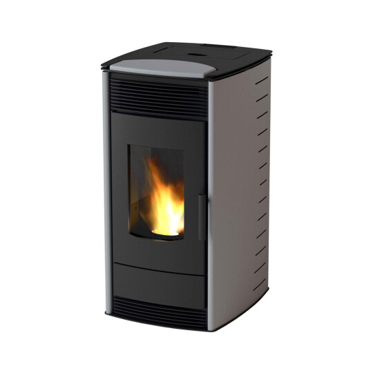 Image of Камин MBS Termo Pellet 20kw - Сив