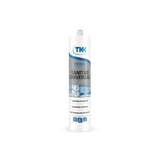 Image of Силикон за санитарија TKK TEKASIL 280ML