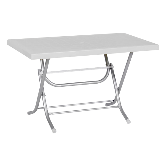 Image of Маса пласт.со метални ногарки 70х120cm