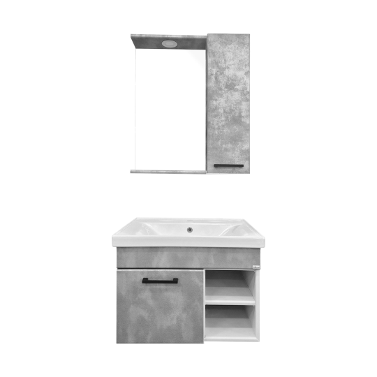 Image of Мебел за бања FABBYGO AZIA 65 HROM 3/1