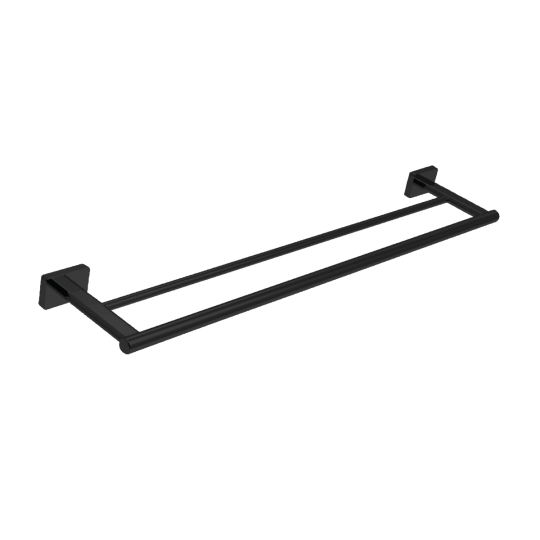 Image of Држач за пешкир GRETA CRN 2 60CM AGR10BL