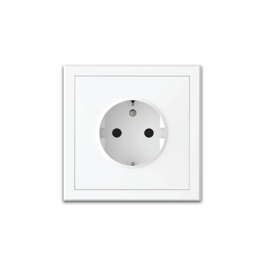 Image of Приклучница F60 Commel - Бела