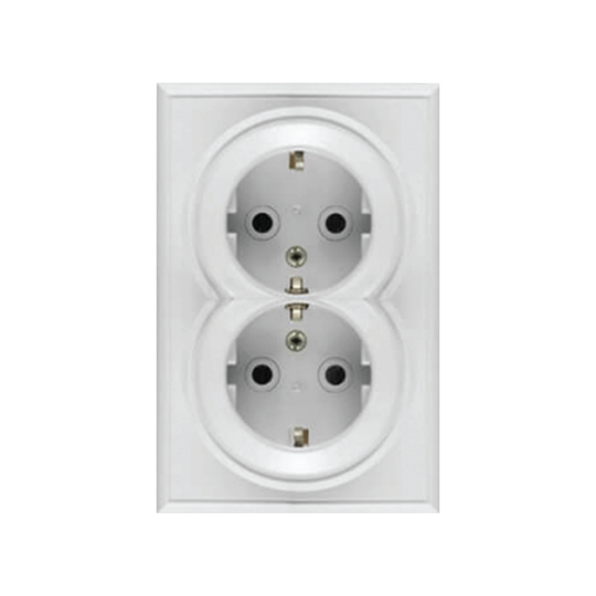 Image of Приклучница дупла F60 со брзи спојки