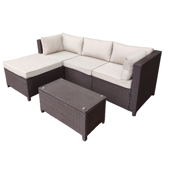 Image of Гарден сет fabbygo JH-640W кафеав