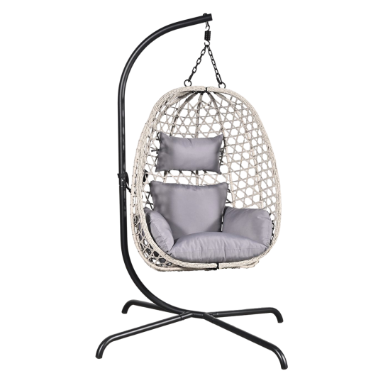 Image of Нишалка FABBYGO RATTAN СИВА